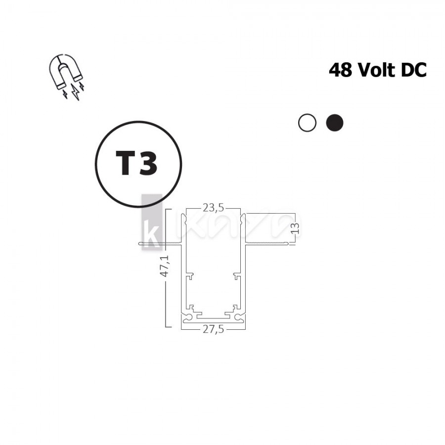 Kaya Aydınlatma - KLM-T3-01200